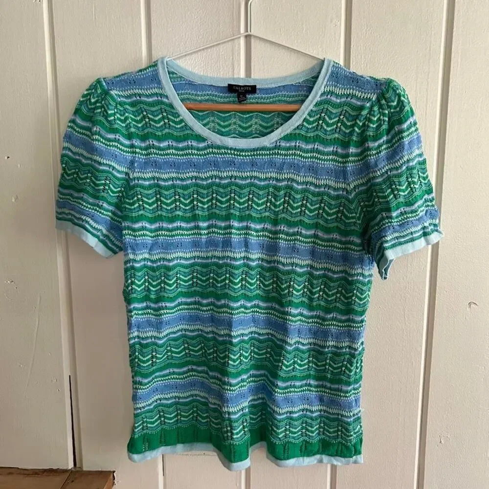 Talbots cotton wavy